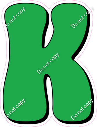 HP 18" Individuals - Flat Green K