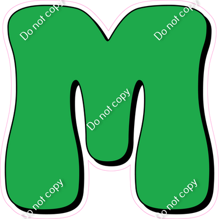 HP 18" Individuals - Flat Green M