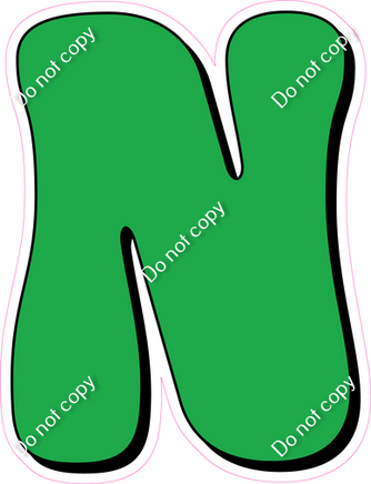 HP 18" Individuals - Flat Green N