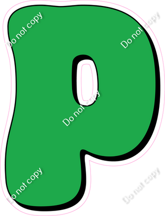 HP 18" Individuals - Flat Green P