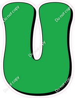 HP 18" Individuals - Flat Green U