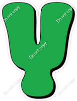 HP 18" Individuals - Flat Green Y