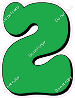 HP 18" Individuals - Flat Green 2