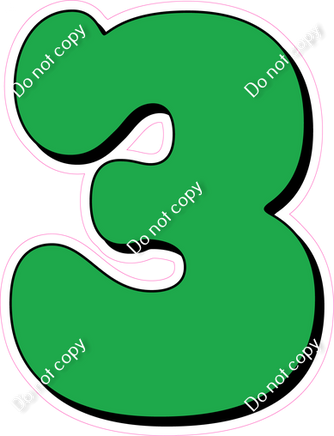 HP 18" Individuals - Flat Green 3