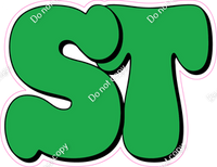 HP 18" Individuals - Flat Green ST
