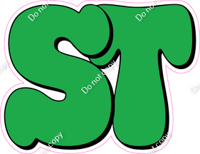 HP 18" Individuals - Flat Green ST