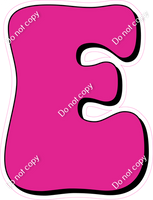 HP 18" Individuals - Flat Hot Pink E