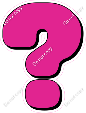 HP 18" Individuals - Flat Hot Pink ?