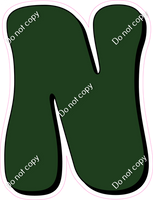 HP 18" Individuals - Flat Hunter Green N