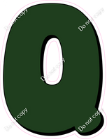 HP 18" Individuals - Flat Hunter Green Q