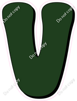 HP 18" Individuals - Flat Hunter Green V