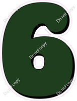 HP 18" Individuals - Flat Hunter Green 6