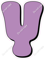 HP 18" Individuals - Flat Lavender Y