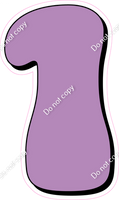 HP 18" Individuals - Flat Lavender 1