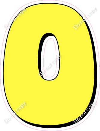 HP 18" Individuals - Flat Lemon O