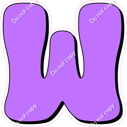 HP 18" Individuals - Flat Lilac W