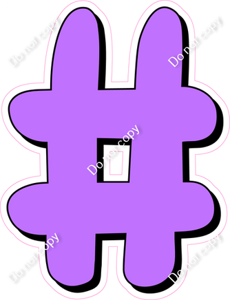 HP 18" Individuals - Flat Lilac #