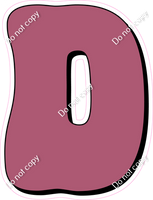 HP 18" Individuals - Flat Mauve D
