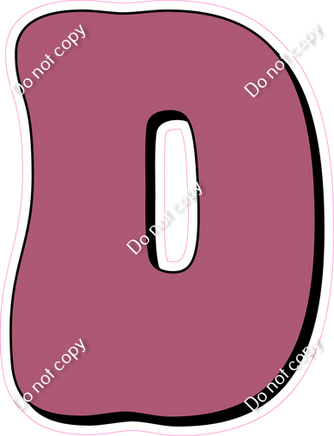 HP 18" Individuals - Flat Mauve D