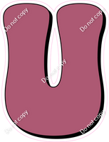 HP 18" Individuals - Flat Mauve U