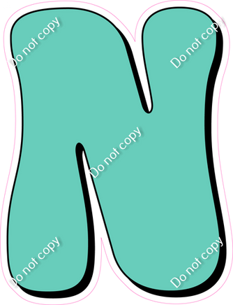 HP 18" Individuals - Flat Mint N