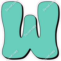HP 18" Individuals - Flat Mint W