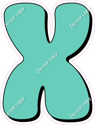 HP 18" Individuals - Flat Mint X
