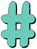 HP 18" Individuals - Flat Mint #