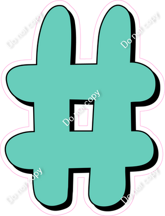 HP 18" Individuals - Flat Mint #