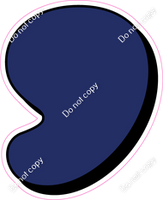 HP 18" Individuals - Flat Navy Blue Apostrophe