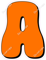 HP 18" Individuals - Flat Orange A
