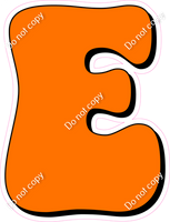 HP 18" Individuals - Flat Orange E