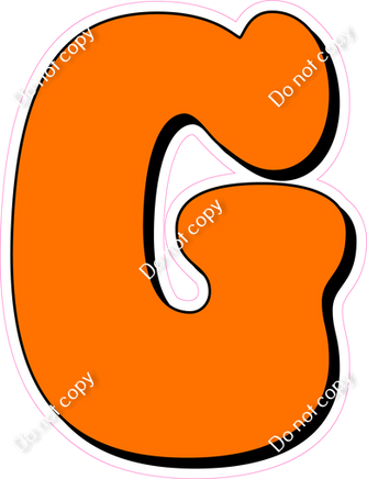 HP 18" Individuals - Flat Orange G