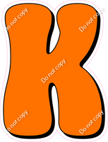 HP 18" Individuals - Flat Orange K