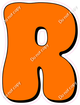 HP 18" Individuals - Flat Orange R