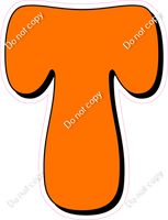 HP 18" Individuals - Flat Orange T