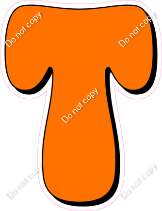 HP 18" Individuals - Flat Orange T