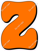 HP 18" Individuals - Flat Orange Z