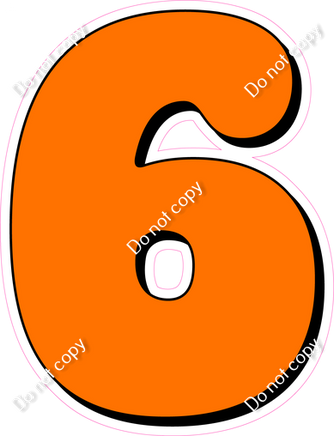 HP 18" Individuals - Flat Orange 6