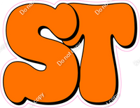 HP 18" Individuals - Flat Orange ST