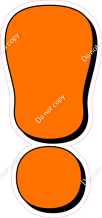 HP 18" Individuals - Flat Orange !