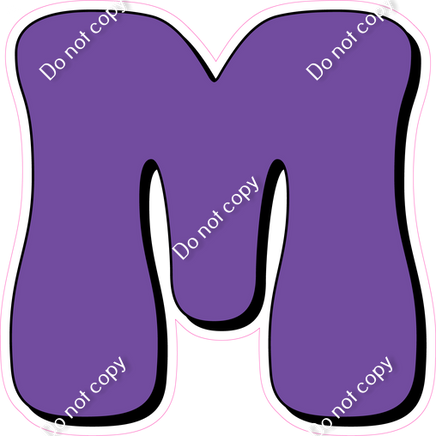 HP 18" Individuals - Flat Purple M