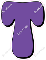 HP 18" Individuals - Flat Purple T