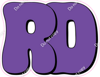 HP 18" Individuals - Flat Purple RD