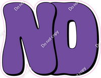 HP 18" Individuals - Flat Purple ND