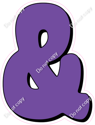 HP 18" Individuals - Flat Purple &