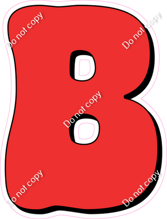 HP 18" Individuals - Flat Red B