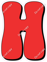 HP 18" Individuals - Flat Red H