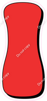 HP 18" Individuals - Flat Red I