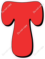 HP 18" Individuals - Flat Red T
